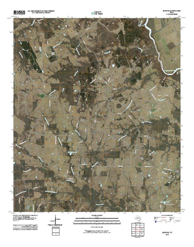 Topographic Map of Elwood PDF United States Geological Survey
