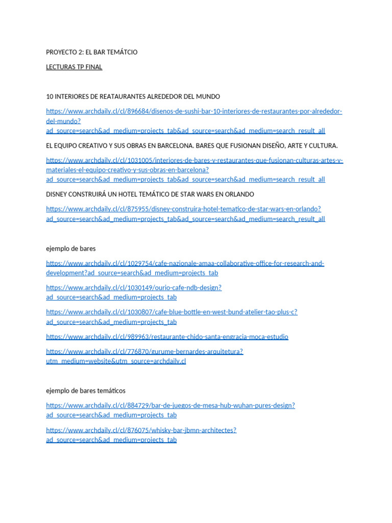 Lecturas Tp Final | PDF