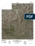 Topographic Map of Sherbino Mesa