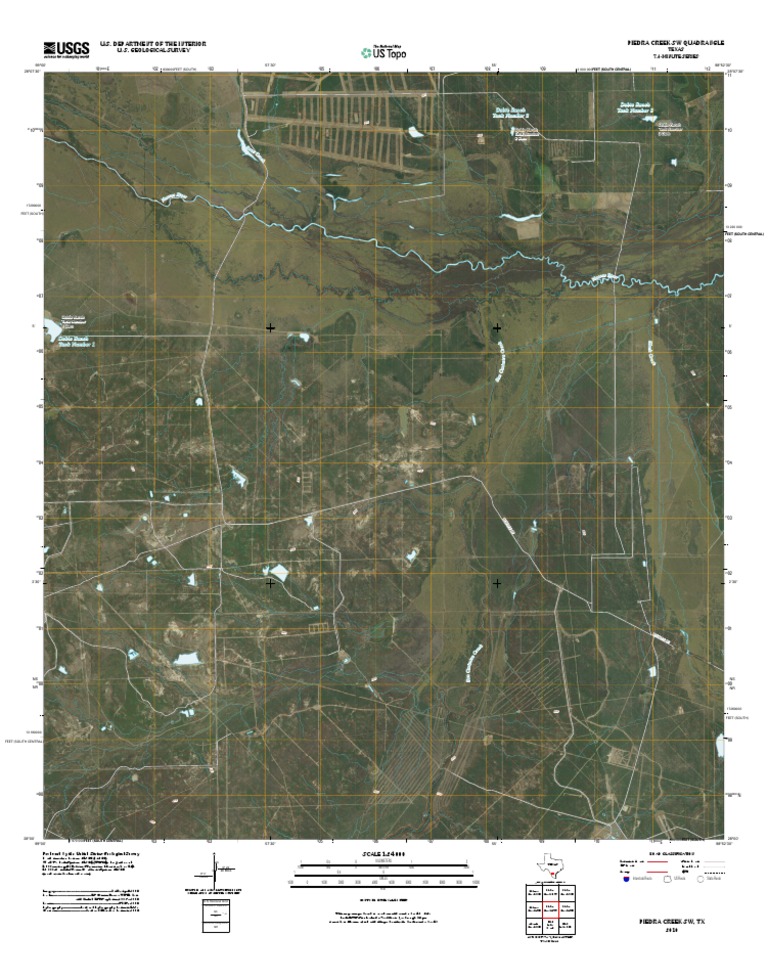 Topographic Map of Piedra Creek SW | PDF | Sports & Recreation