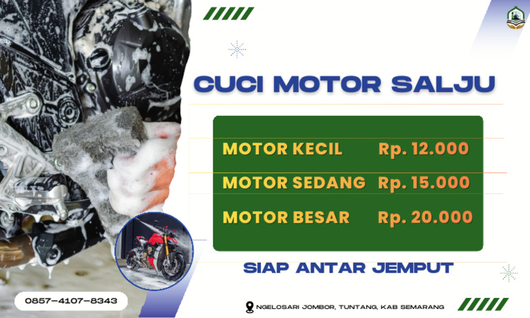 Cuci Motor Salju | PDF