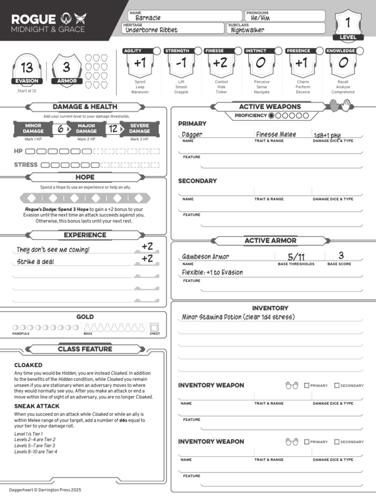 Quickstart Adventure PG 7 | PDF | Role Playing Games