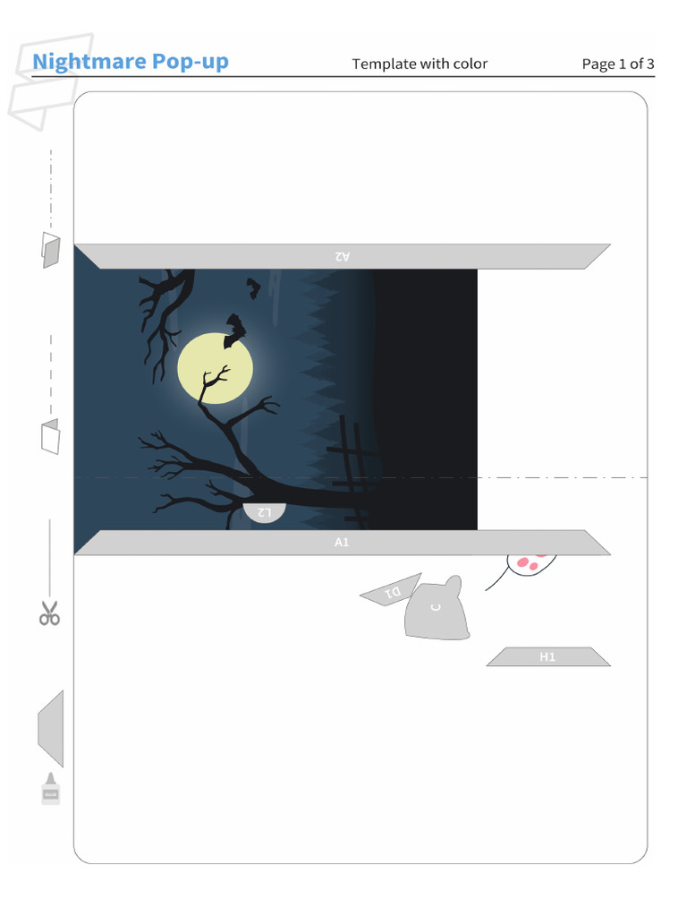 Nightmare Template With Color | PDF