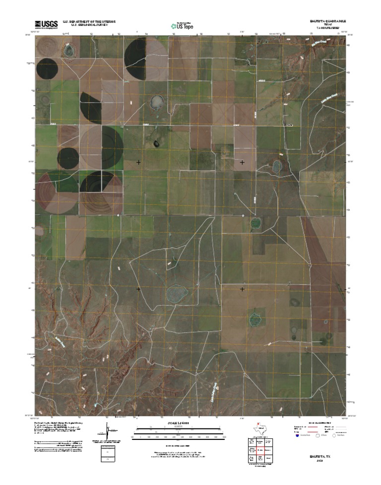 Topographic Map of Bautista | PDF