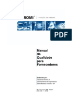 Manual Da Qualidade para Fornecedores - Edicao B