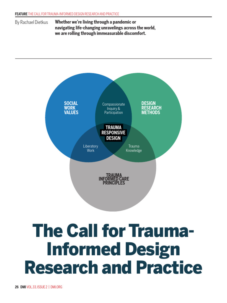 The Call For Trauma Informed Design Research and Practice | PDF ...