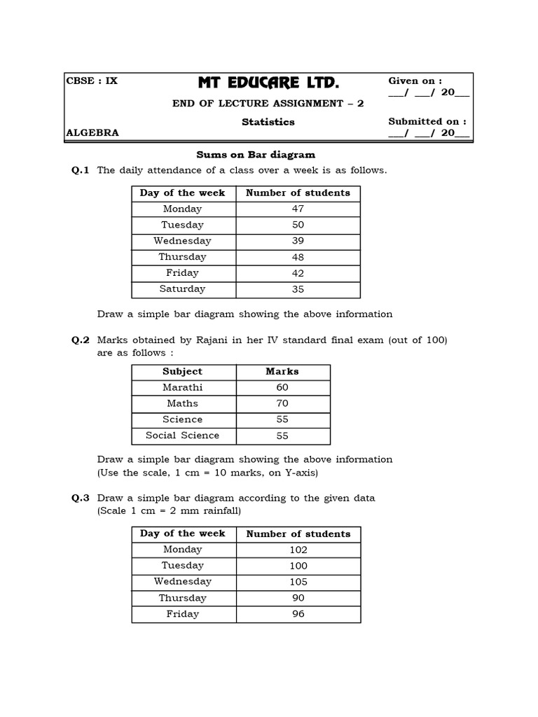 Statistics - Lecture 2 - QP | PDF
