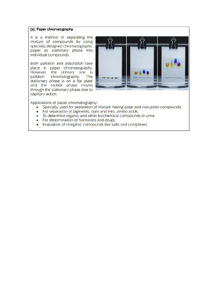 Paper Chromatography | PDF