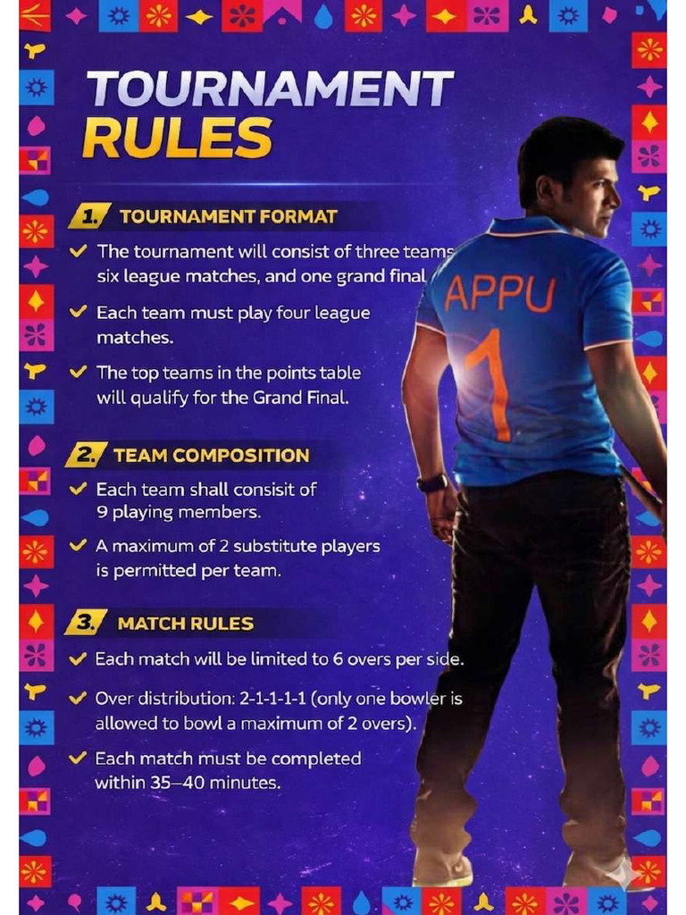 Tournament Rules | PDF