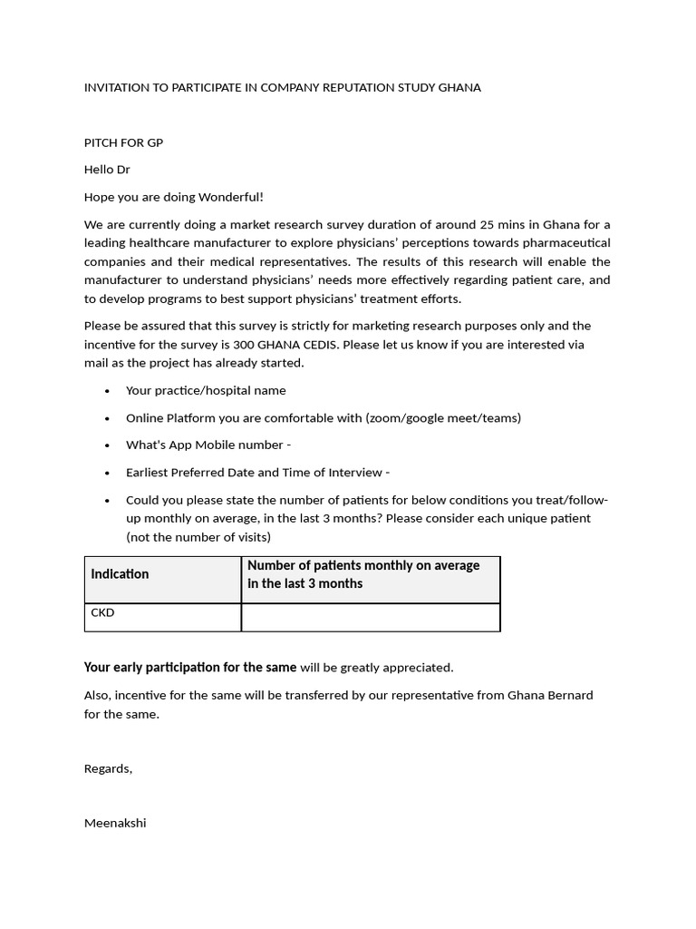 GP Letter Ghana | PDF