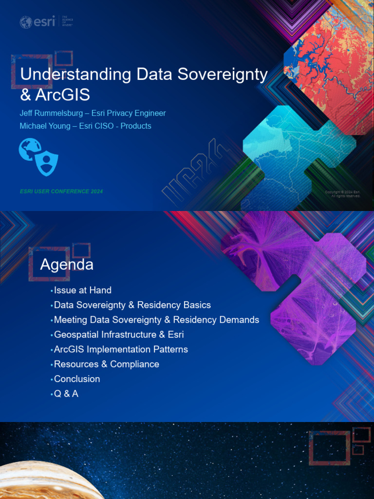 ArcGIS Data Sovereignty | PDF | Esri | Arc Gis