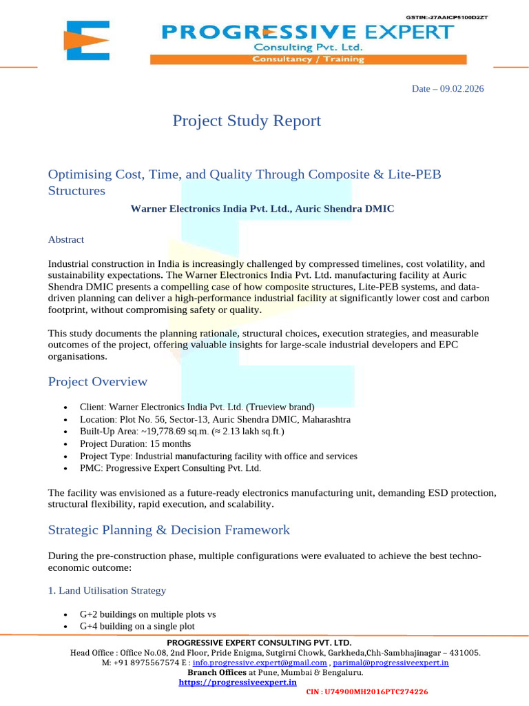 Warner Project Case Study | PDF