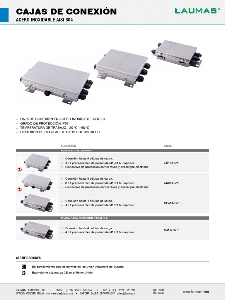 c41inoxp Junction Boxes-Inox Es | PDF | Ajedrez