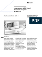 HP-AN1255-3 - Permittivity Measurements of PC Board and Substrate Materials