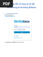 Hướng dẫn sử dụng và cài đặt môi trường thi hệ thống Skillsbox | PDF