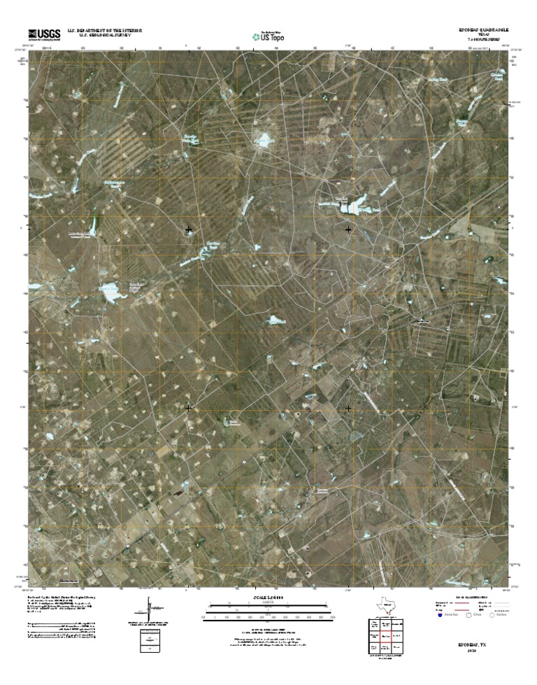 Escobas, TX 7.5-Minute Map Overview | PDF | United States Geological ...