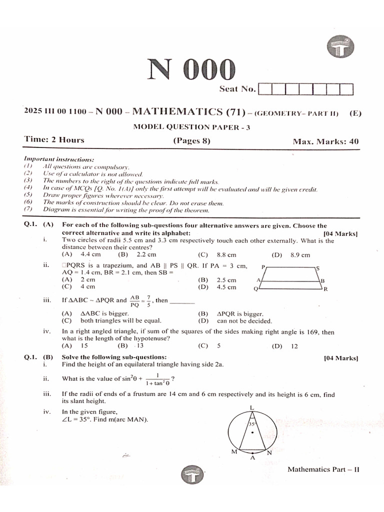 Geometry 10th | PDF