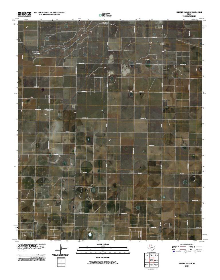 Hester Ranch Texas Quadrangle Map | PDF