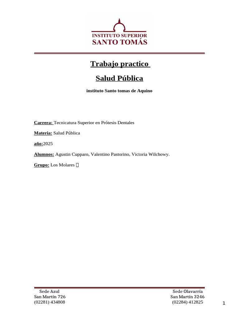 TP Final | PDF | Sustentabilidad | Hospital