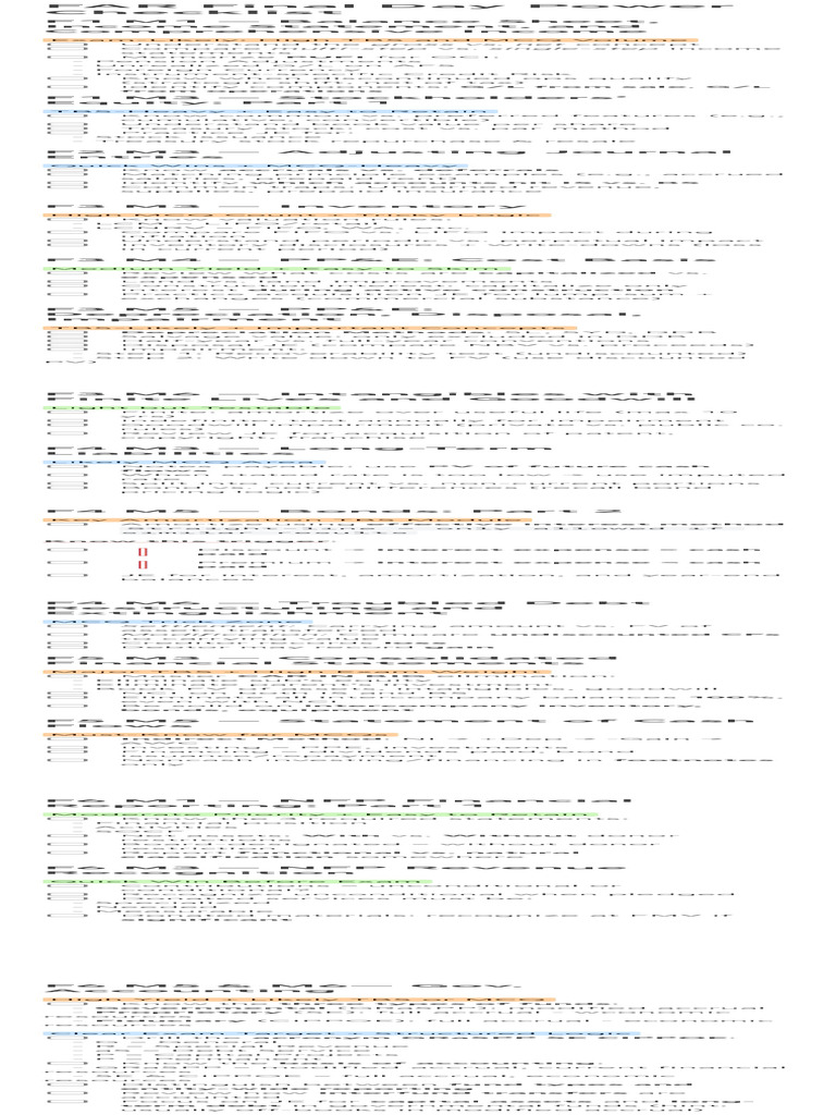 Far Checklist | PDF