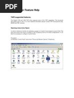 Siemens HiPath TAPI Driver Feature Help