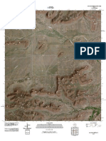 Topographic Map of Cap Rock Butte