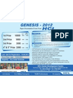 Genesis 2012