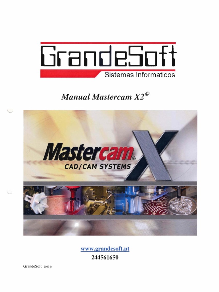 Manual Mastercam | PDF | Desenho assistido por computador | Indústrias