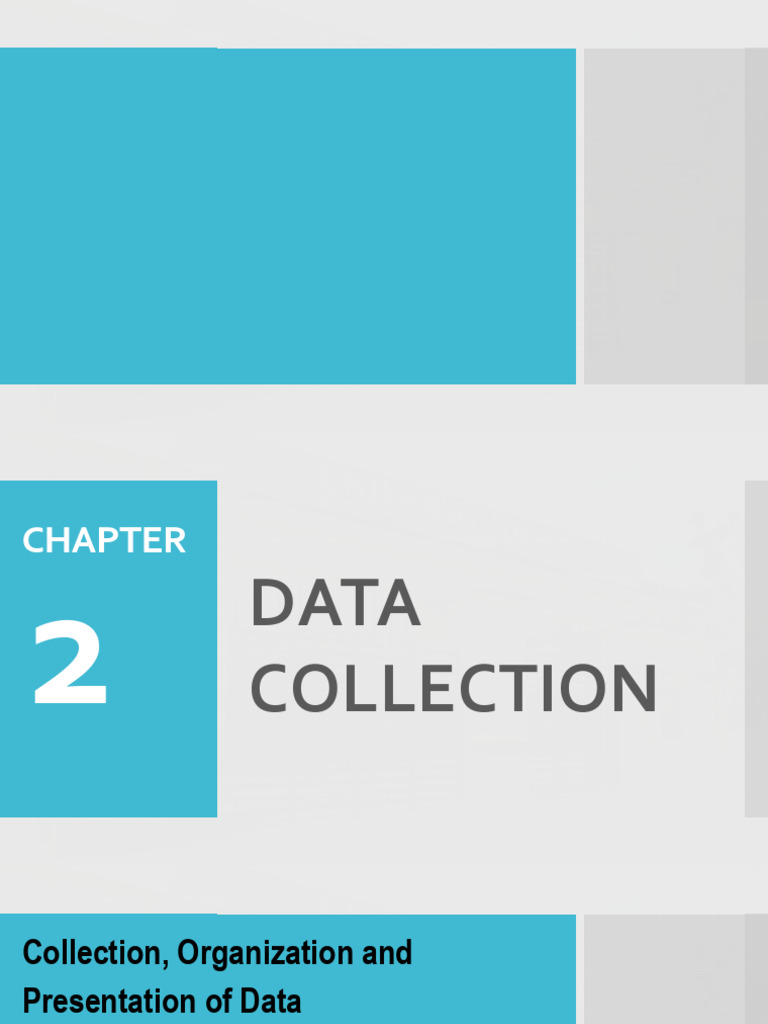 Chapter 2 Data Collection Discussion | PDF | Sampling (Statistics) | Chart
