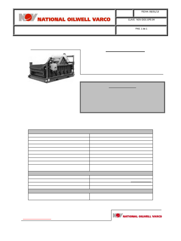 Nov-doc-ope-04 Temblorina Modelo Flc 504 | PDF