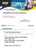 Download STARDOM Overview Webinar by Javier SN101529294 doc pdf