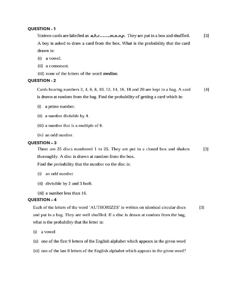 Probability | PDF