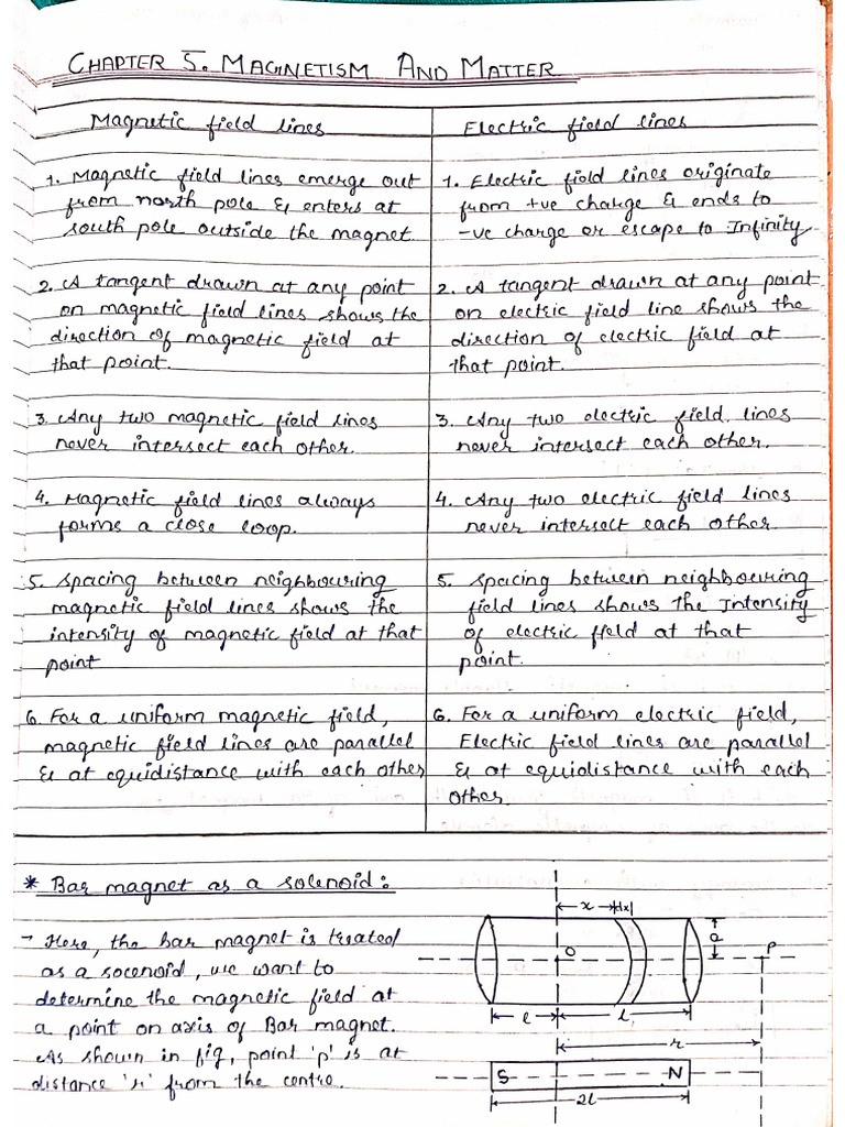 Phy 5 Magnetism and Matter | PDF
