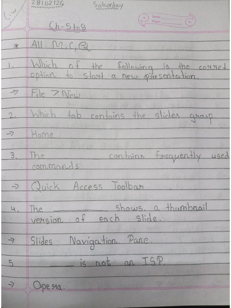 STD 4th Practice Work | PDF