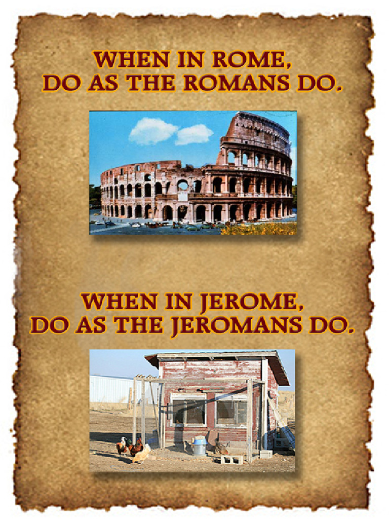 When in Rome | PDF
