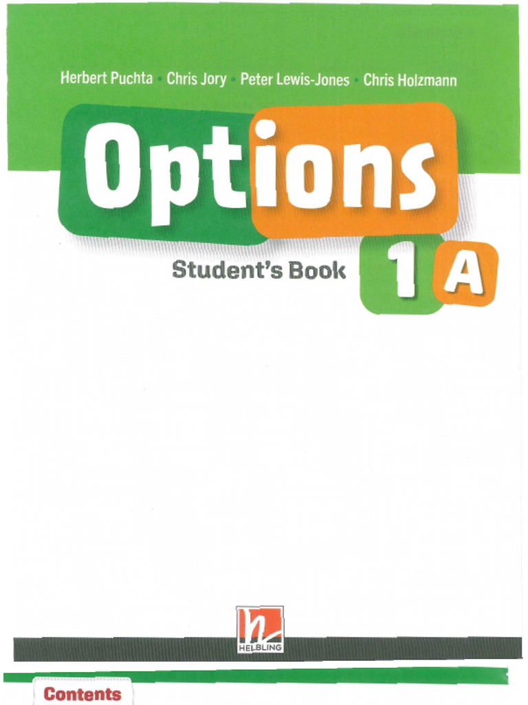 Options Students Book 1A | PDF