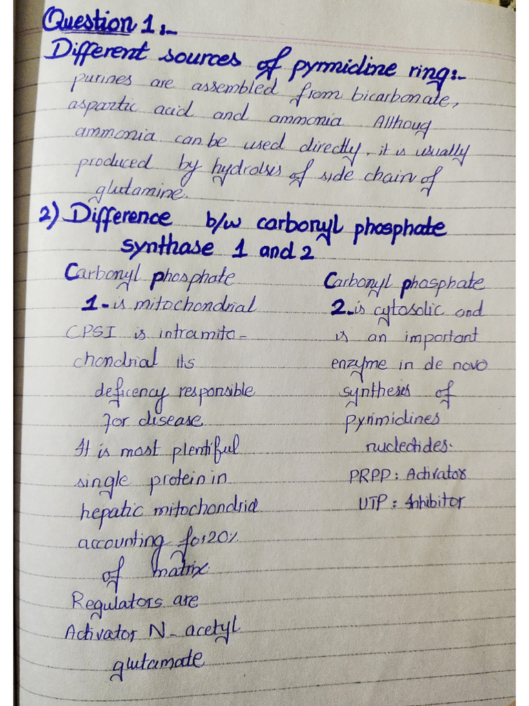 Biochemistry Assignment | PDF