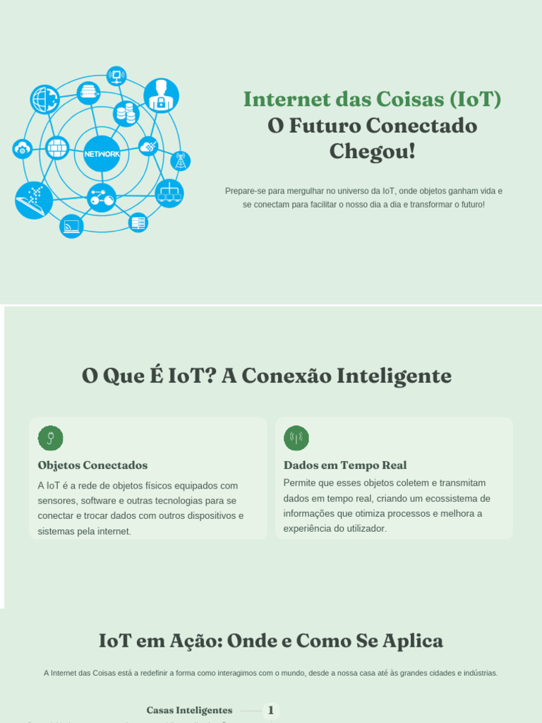 Internet Das Coisas IoT O Futuro Conectado Chegou (1) .PPTX 20260320 ...