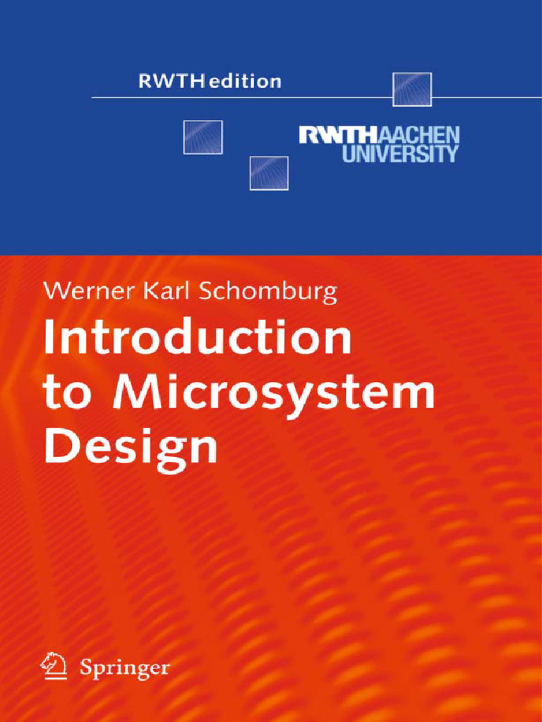 Introduction To Microsystem Design | PDF | Thin Film | Bending
