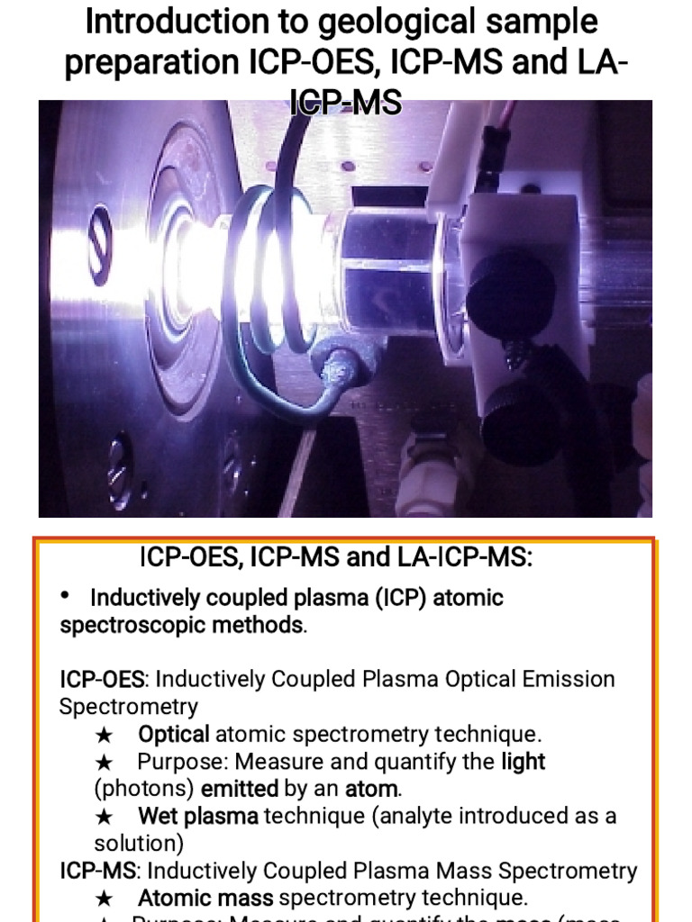 Lecture 4 Sample Preparation and ICP-OES | PDF | Spectroscopy ...