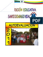 Autoevaluacion Institucional 2012 PDF