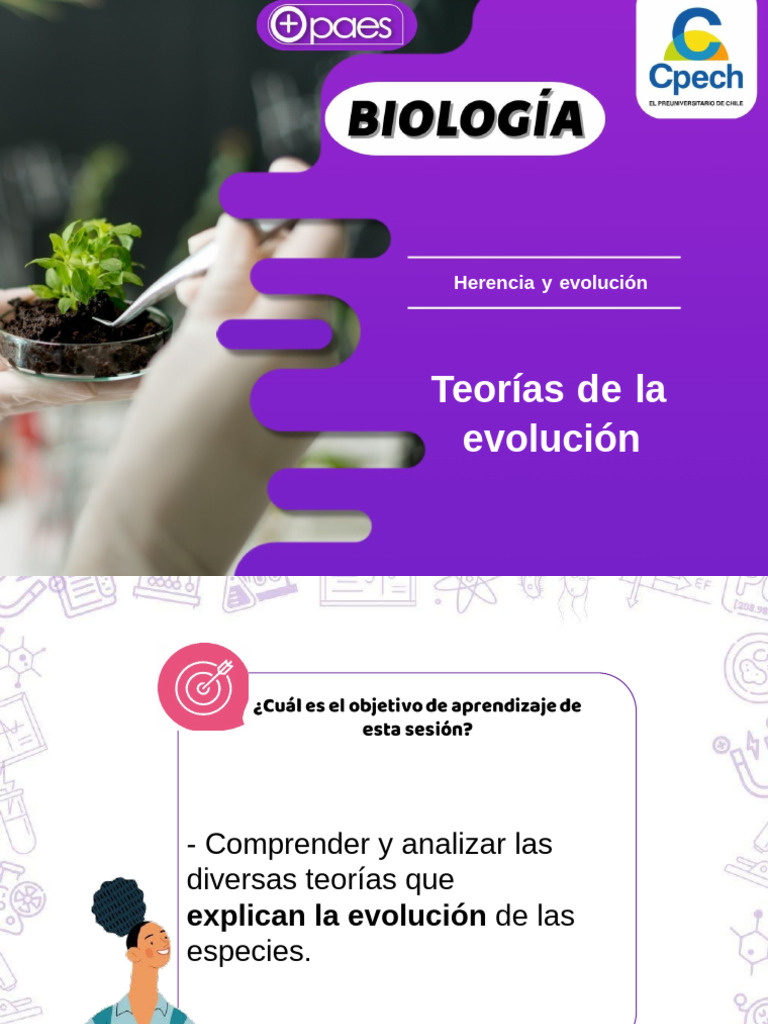 Cepech PPT Teoras de La Evolucin | PDF | Evolución | Seleccion natural