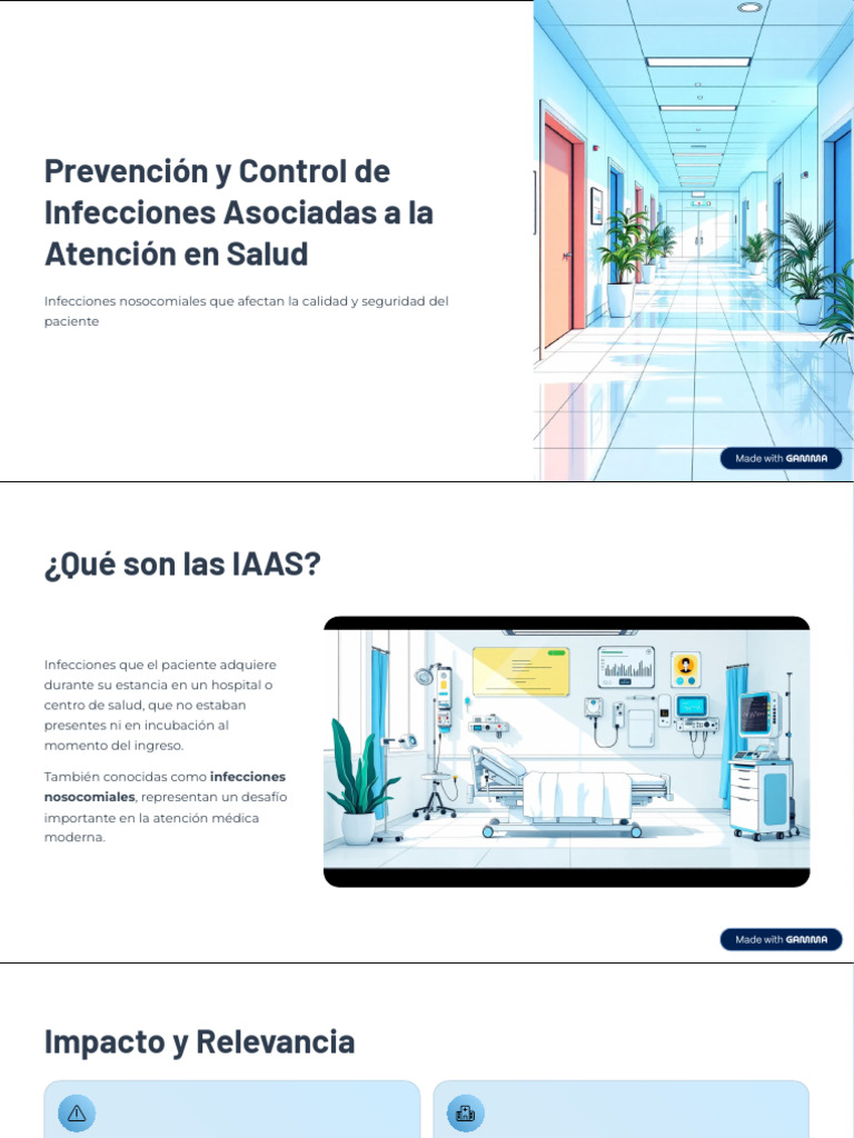 Prevencion y Control de Infecciones Asociadas A La Atencion en Salud ...