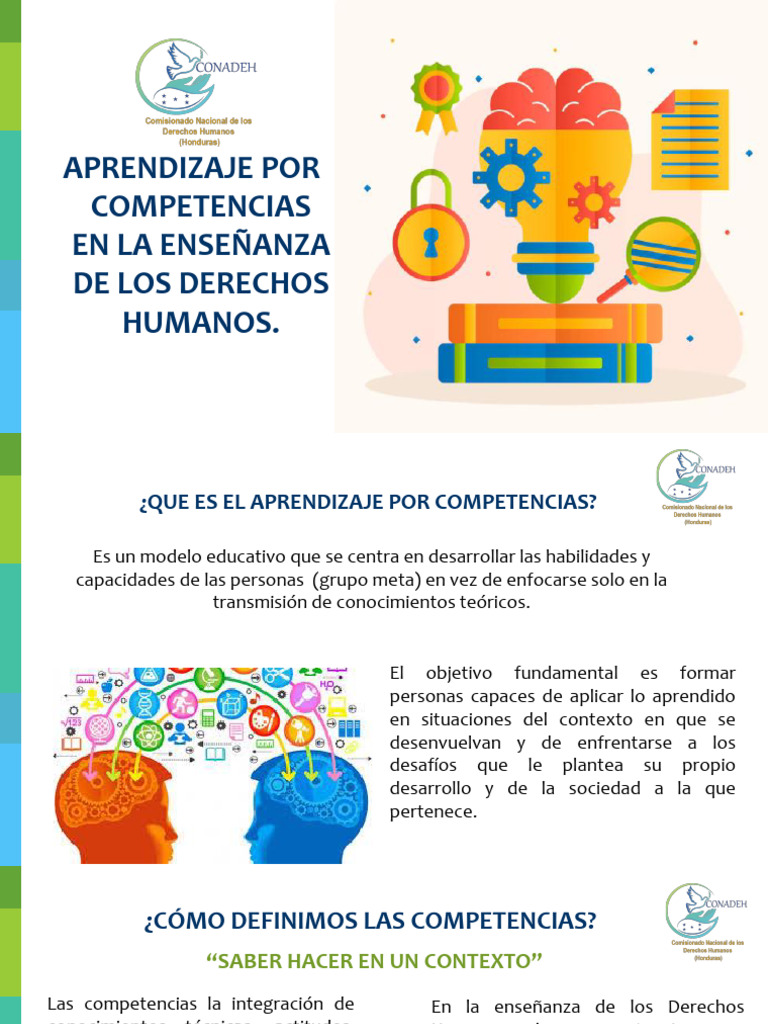 Competencias en La Ensenanza de Los DDHH | PDF | Aprendizaje | Derechos ...