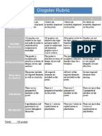 Glogster Rubric