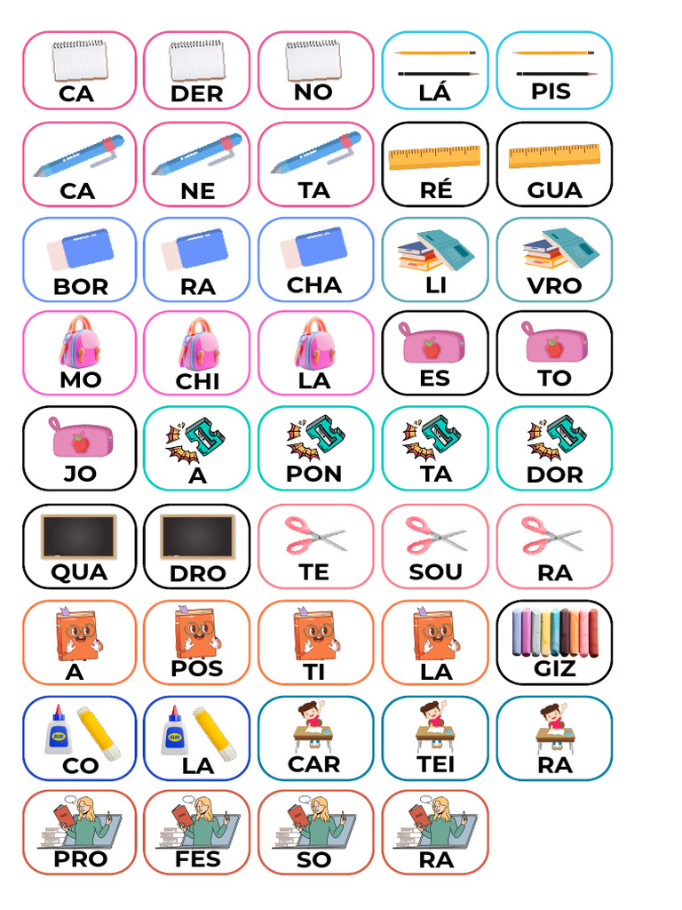 Separando Sílabas | PDF