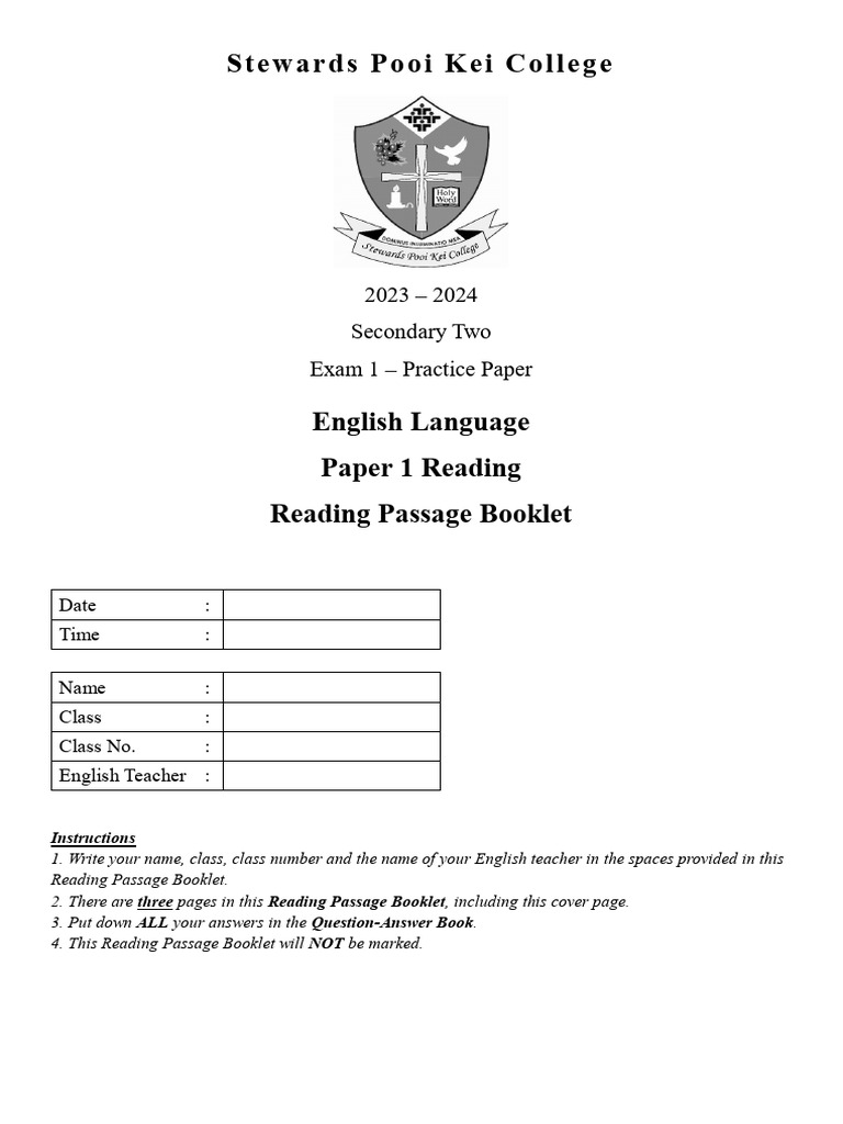 Exam 1 Practice Paper (RP) | PDF