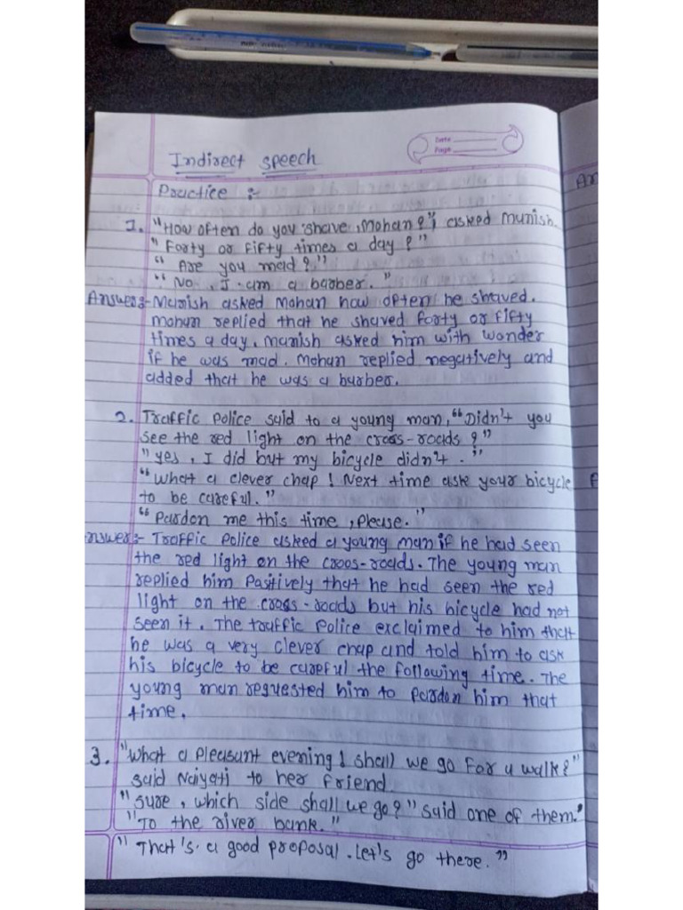 Practice Paragraph English Grammar | PDF
