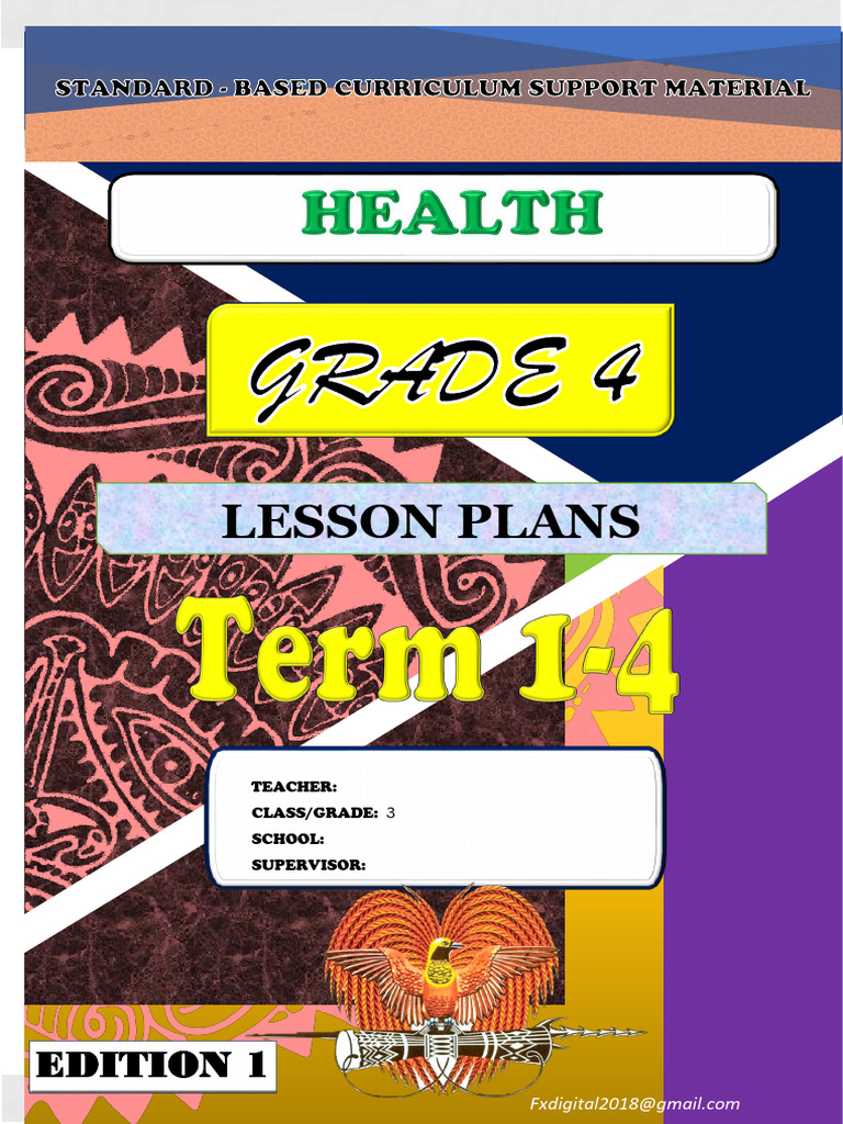 Gr.4 Health Term 1-4 | PDF | Sleep | Lesson Plan