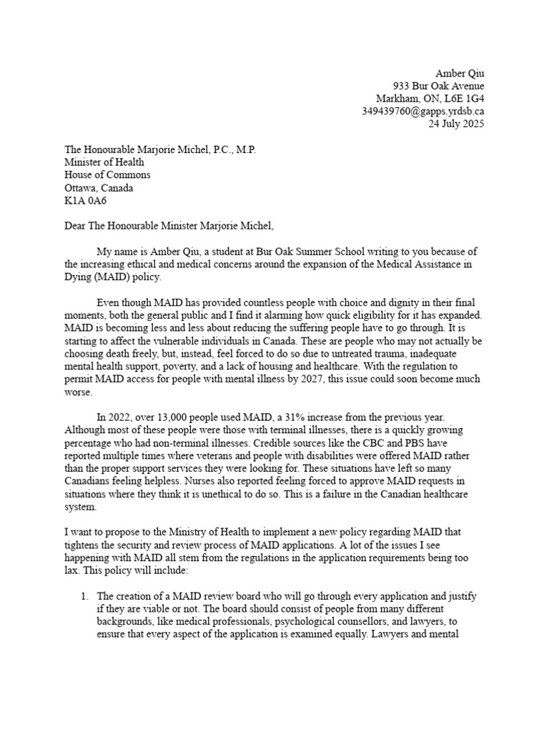 AQ CCT Action Letter | PDF | Medicine | Social Policy